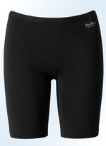 Sylvia Speidel set van twee lange broeken met viscose 1X GRIJS GEMÊLEERD, 1X ZWART